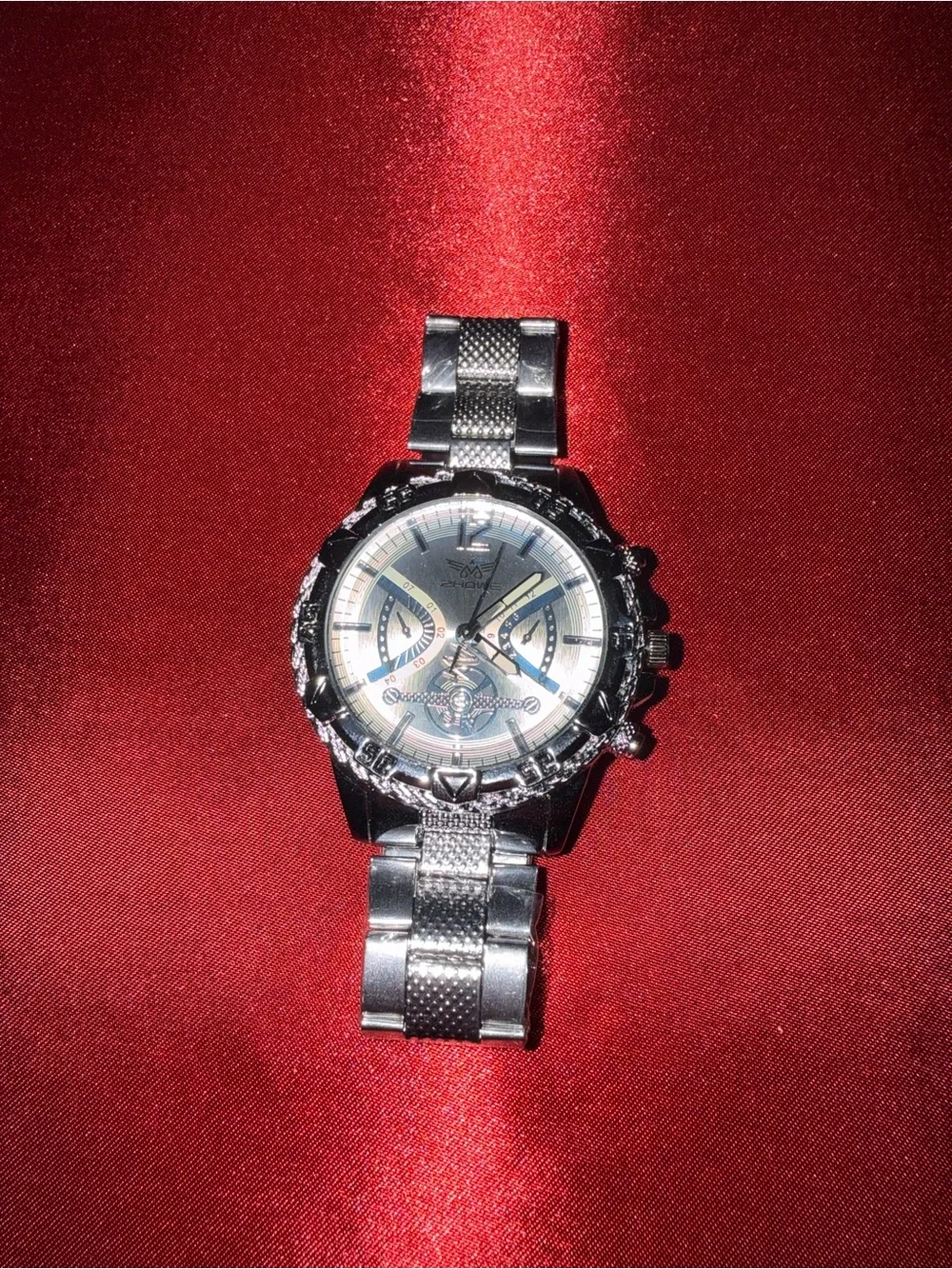 Men's Silver Classy Watch